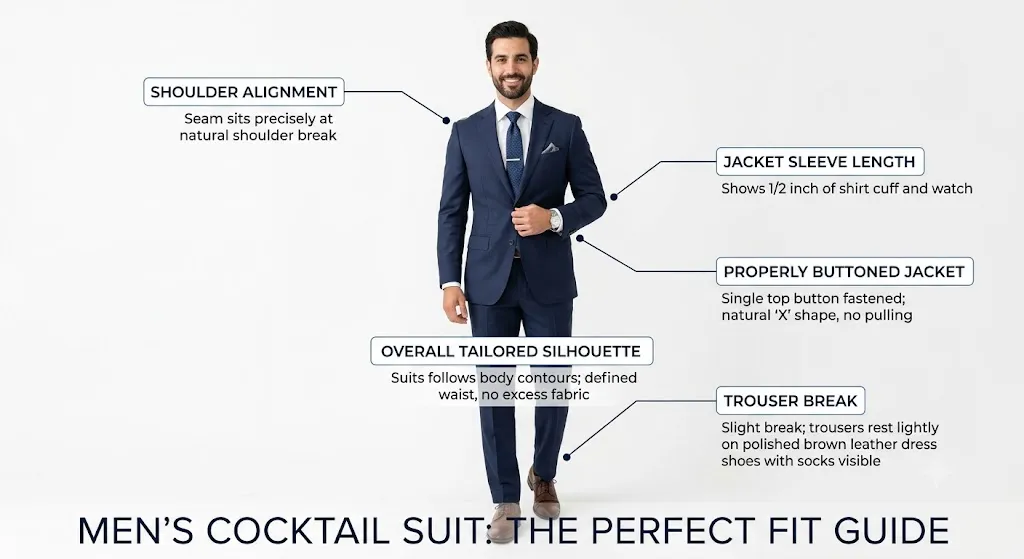 Guide of cocktail attire for men
