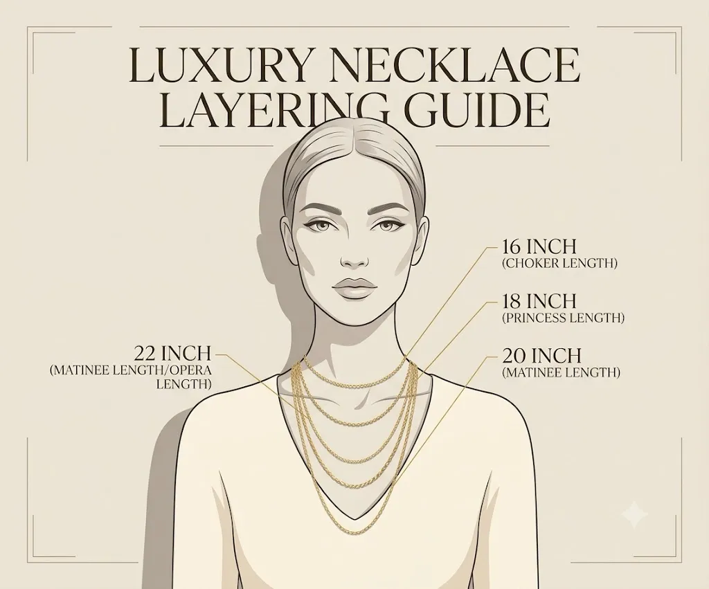 Necklace layering tips
