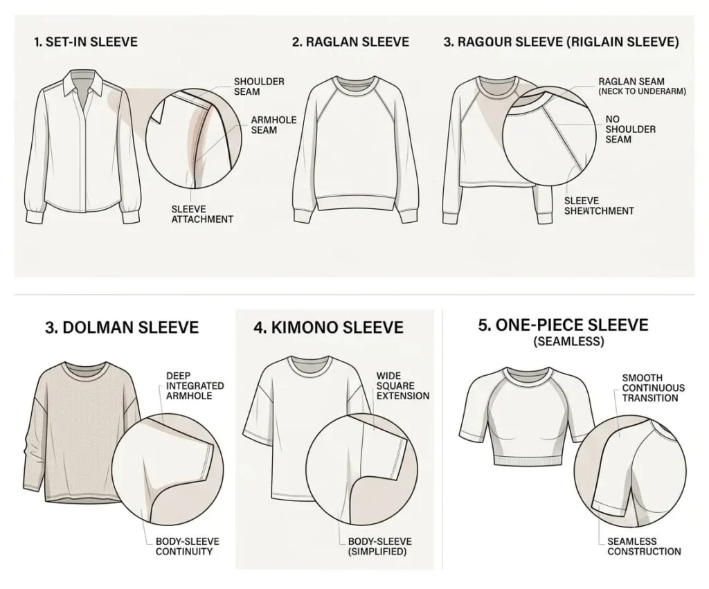 One-Piece Sleeves
