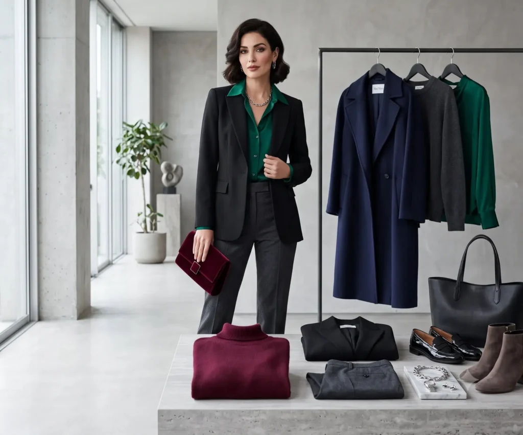 Styling Your Dark Winter Palette
