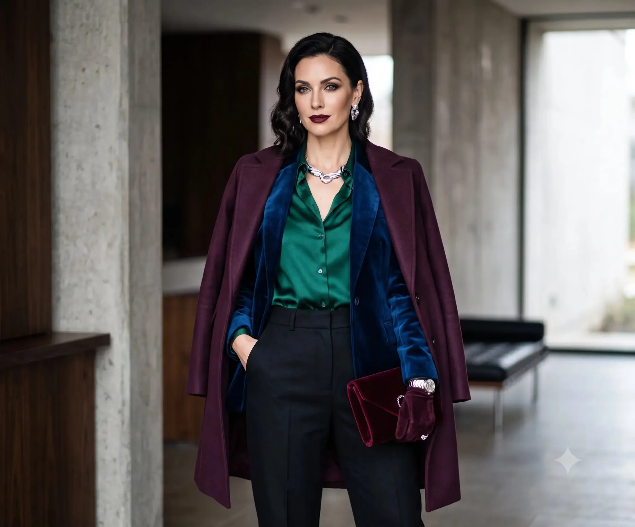 dark winter color palette