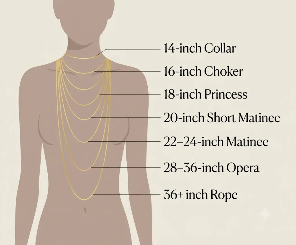necklace length