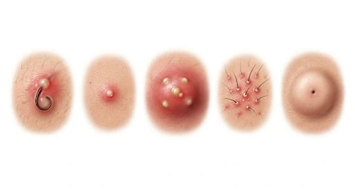 Hair Cyst vs Other Skin Conditions