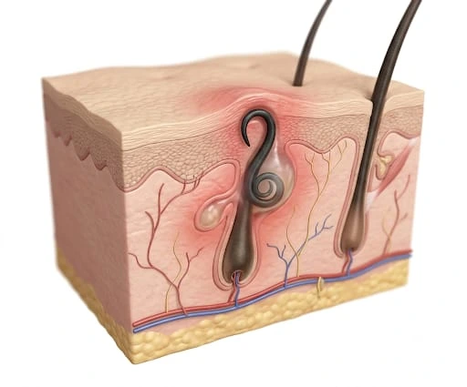 Ingrown Hair Cyst: Causes, Symptoms, Treatment & Prevention 3 Ingrown Hair Cyst Research