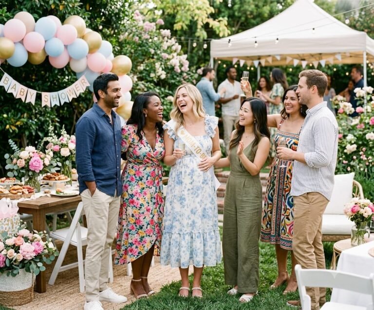 what to wear a baby shower