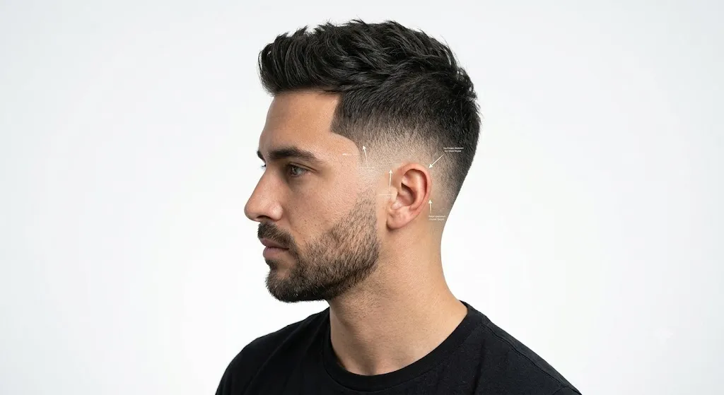 High Taper Fade: The Complete Guide to Styles, Face Shapes & Barber Tips 2 WhatsApp