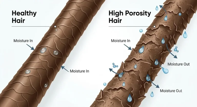 high porosity hair